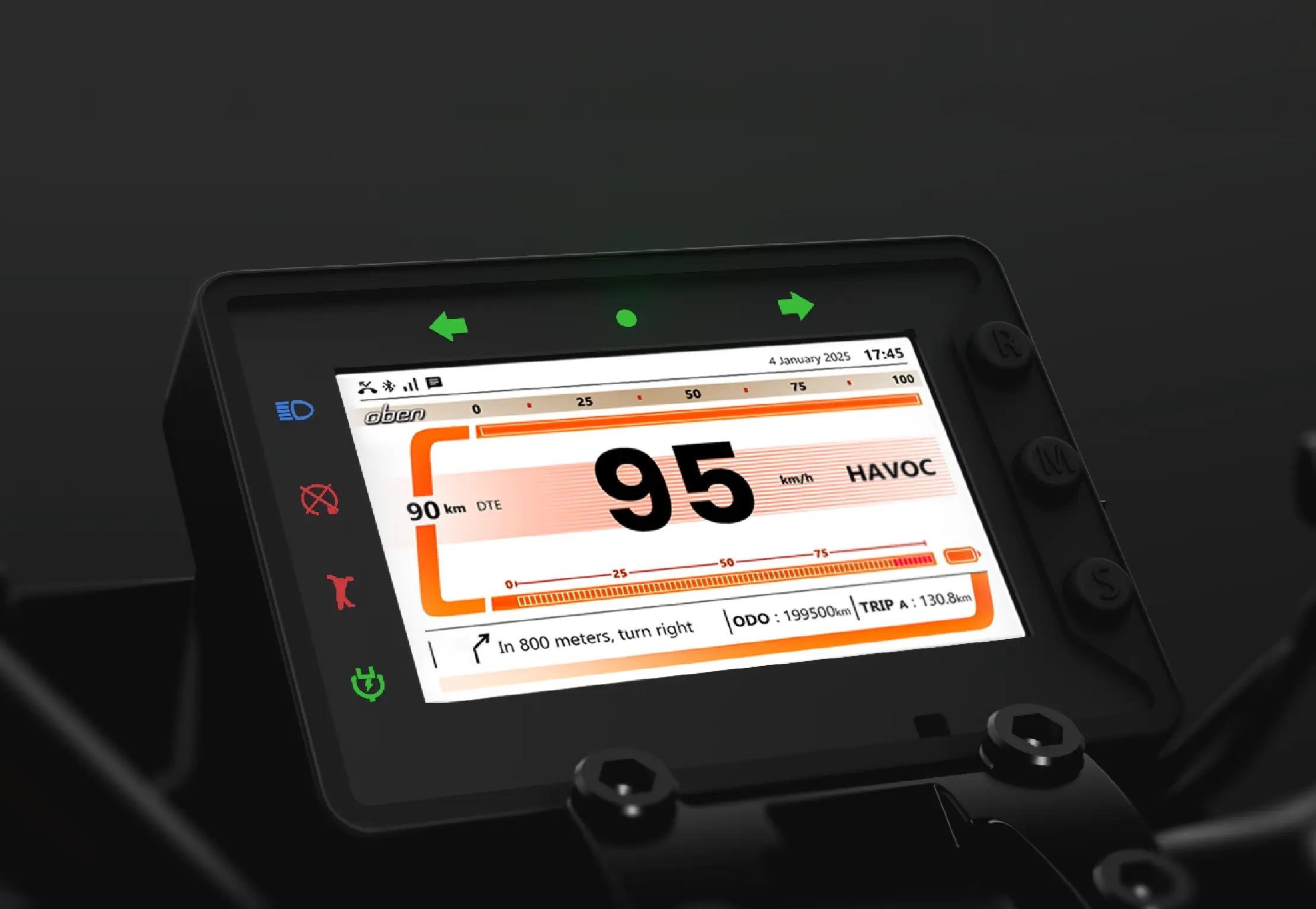 Rorr EZ Sigma 5 inch Colour TFT Display