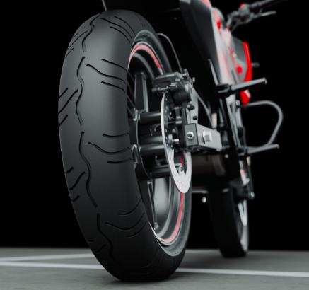Wider 130/70-17 tyres in Oben Rorr EZ Sigma