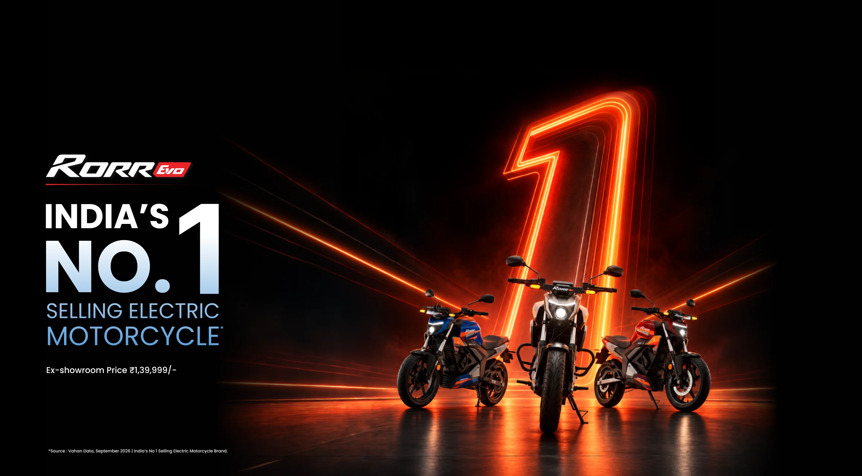 Rorr Evo electric motorcycle